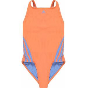 ADIDAS PERFORMANCE Sportovní plavky kouřově modrá / oranžová