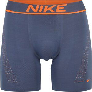 NIKE Sportovní spodní prádlo chladná modrá / oranžová