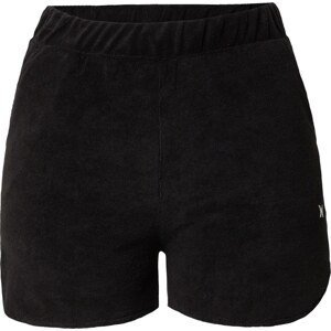 Hurley Sportovní kalhoty černá / bílá