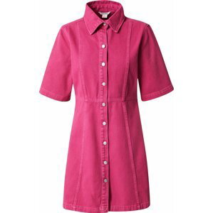 Monki Košilové šaty pink