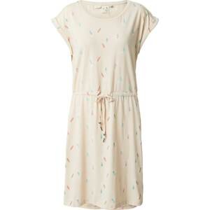 Ragwear Letní šaty 'MALLORY' krémová / nefritová / oranžová / růžová