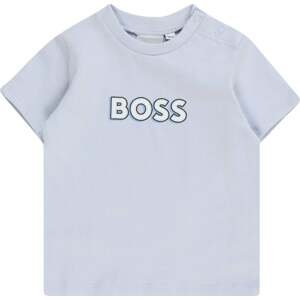 BOSS Kidswear Tričko námořnická modř / nebeská modř / offwhite