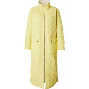 MOSS COPENHAGEN Přechodný kabát 'Whitney' světle žlutá