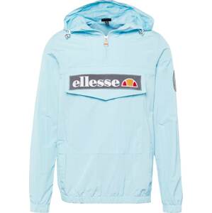 ELLESSE Přechodná bunda 'Zavelo' světlemodrá / tmavě šedá / oranžová / vínově červená