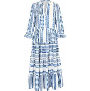 Y.A.S Tall Košilové šaty 'ANINE' modrá / bílá