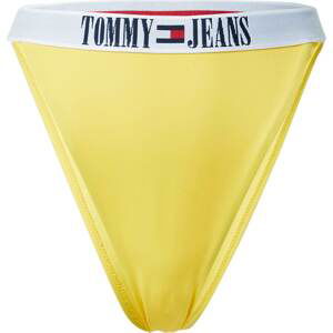 Tommy Jeans Spodní díl plavek námořnická modř / žlutá / červená / bílá