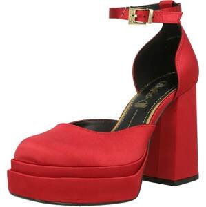 BUFFALO Páskové sandály 'May Dorsay' červená