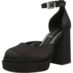BUFFALO Páskové sandály 'May Dorsay' černá