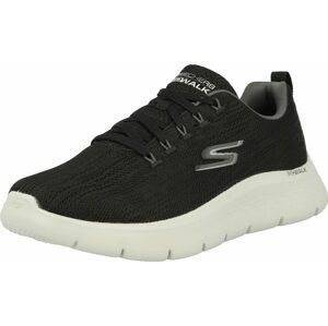 SKECHERS Sportovní boty šedá / černá