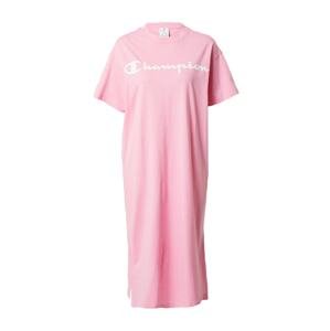 Champion Authentic Athletic Apparel Šaty světle růžová / bílá