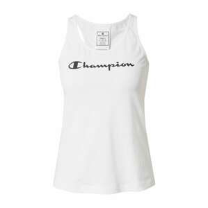 Champion Authentic Athletic Apparel Sportovní top černá / bílá