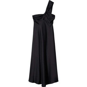 MANGO Společenské šaty 'Leandra' černá