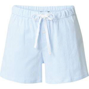 Lauren Ralph Lauren Pyžamové kalhoty světlemodrá / bílá