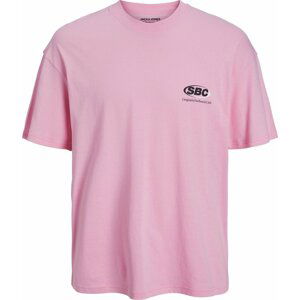 JACK & JONES Tričko 'BRINK' pink