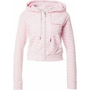 Juicy Couture White Label Mikina 'MADISON' pink / světle růžová