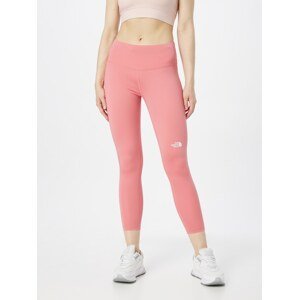 THE NORTH FACE Sportovní kalhoty pink / offwhite