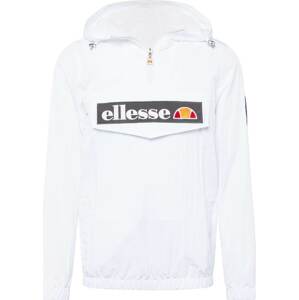 ELLESSE Přechodná bunda 'Zavelo' tmavě šedá / oranžová / červená / offwhite