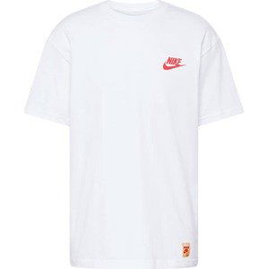 Nike Sportswear Tričko pastelově žlutá / brusinková / bílá