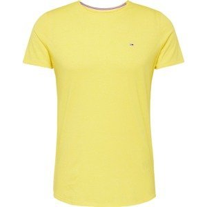 Tommy Jeans Tričko světle žlutá