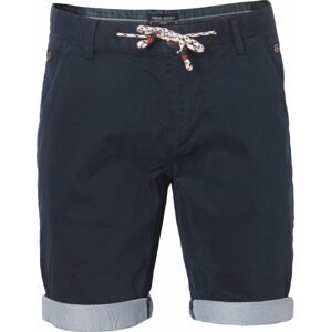 KOROSHI Chino kalhoty námořnická modř