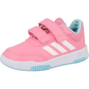 ADIDAS SPORTSWEAR Sportovní boty 'Tensaur' světlemodrá / pink / bílá