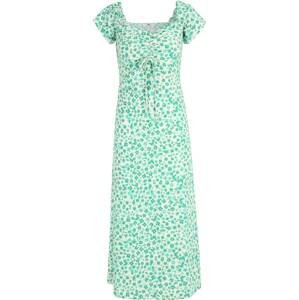 Dorothy Perkins Tall Šaty krémová / zelená / světle zelená