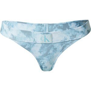 Calvin Klein Swimwear Spodní díl plavek modrá / bílá