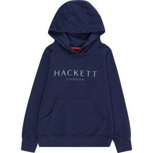 Hackett London Mikina námořnická modř / světlemodrá