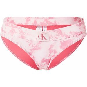 Calvin Klein Swimwear Spodní díl plavek pink / růžová