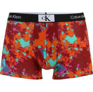 Calvin Klein Underwear Boxerky nefritová / oranžová / pink / červená