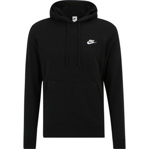 Nike Sportswear Mikina černá / bílá