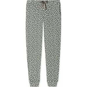 SCHIESSER Pyžamové kalhoty šedá / bílá