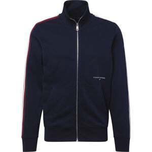 TOMMY HILFIGER Mikina marine modrá / červená / bílá