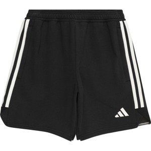 ADIDAS PERFORMANCE Sportovní kalhoty 'Tiro 23' šedá / černá