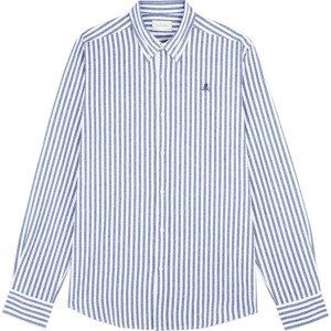 Scalpers Košile 'Jon' marine modrá / námořnická modř / bílá