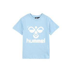 Hummel Funkční tričko 'Tres' nebeská modř / bílá