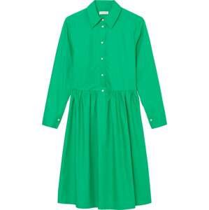 Marc O'Polo Košilové šaty trávově zelená