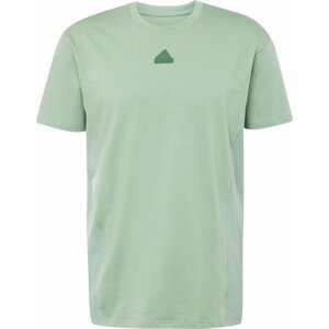 ADIDAS SPORTSWEAR Funkční tričko olivová / tmavě zelená