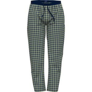 TOM TAILOR Pyžamové kalhoty modrá / zelená / bílá