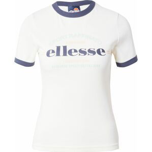 ELLESSE Tričko 'Telani' námořnická modř / mátová / pastelově oranžová / offwhite