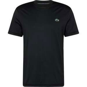Lacoste Sport Funkční tričko zelená / černá / bílá