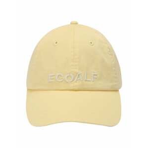 ECOALF Čepice pastelově žlutá / bílá