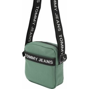 Tommy Jeans Taška přes rameno zelená / černá / bílá