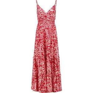 Shiwi Letní šaty 'Puerto' červená / bílá