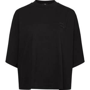 Karl Lagerfeld Oversized tričko 'Ikonik 2.0' černá