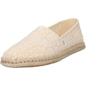 TOMS Espadrilky béžová / bílá