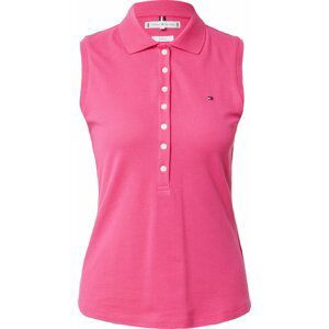 TOMMY HILFIGER Top námořnická modř / pink / červená / bílá