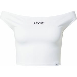 LEVI'S Top černá / bílá