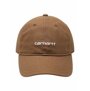 Carhartt WIP Kšiltovka hnědá / bílá