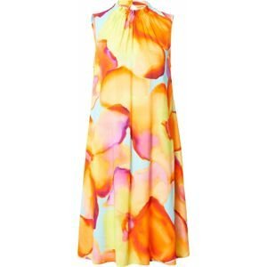 Emily Van Den Bergh Letní šaty světlemodrá / žlutá / oranžová / pink